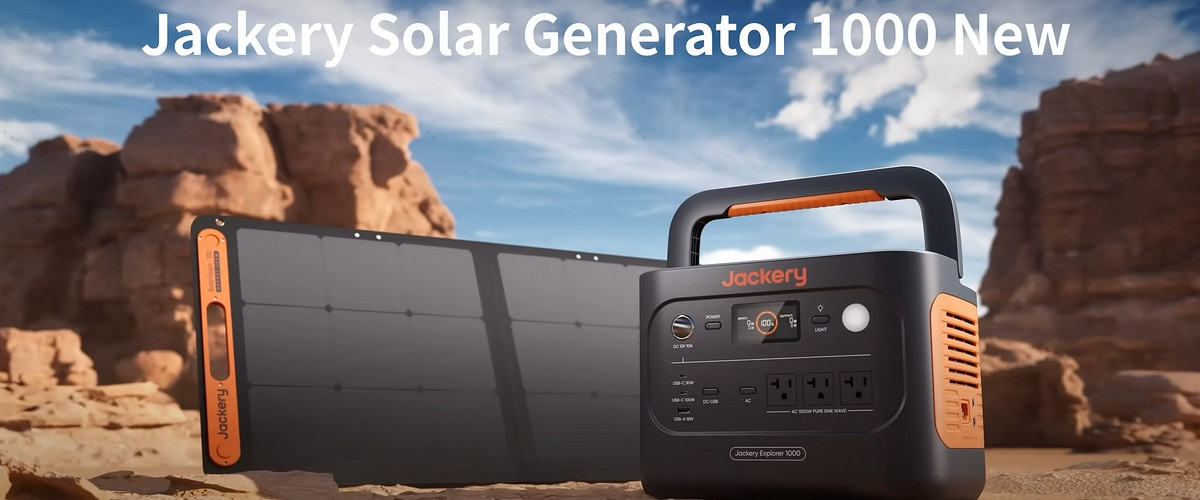サイズ小さく、パワー強く、次世代の定番モデル【Jackery 1000 New】登場！
