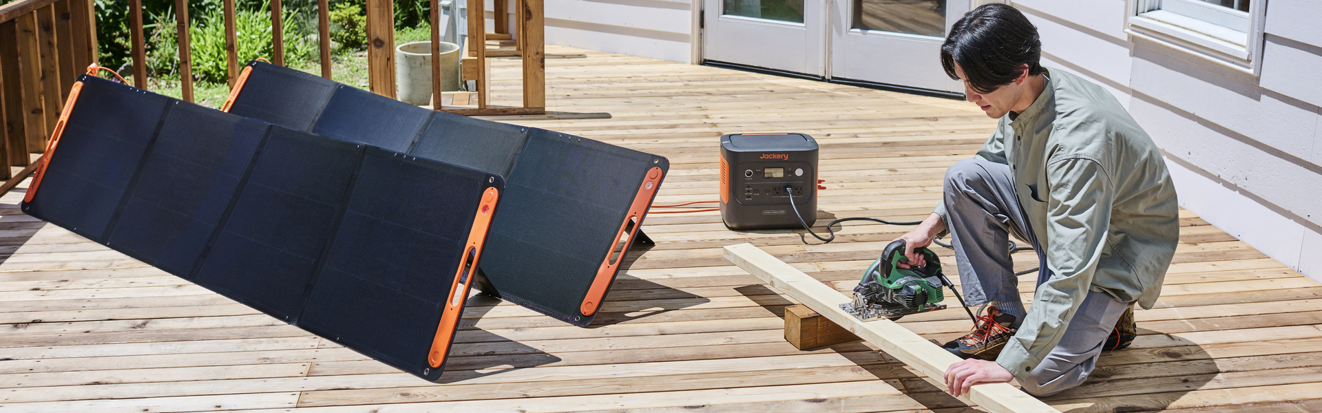 Jackery Solar Generator 2000 New ポータブル電源 セット