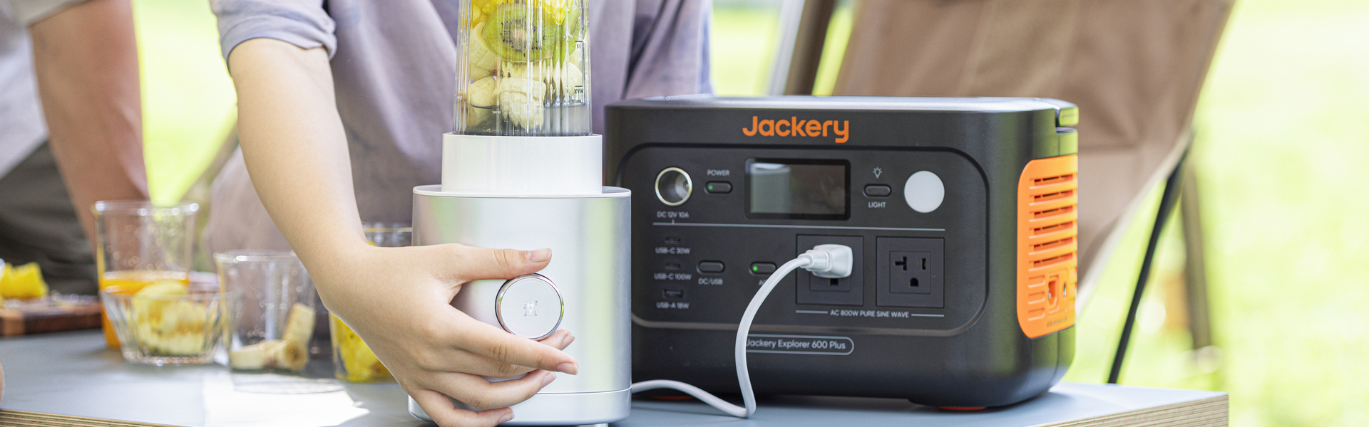 Jackeryポータブル電源600Plus動画特集ページ