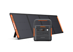 Jackery ポータブル電源 1000 New 100W ソーラーパネルセット Jackery Solar Generator 1000 ポータブル電源 ソーラーパネル