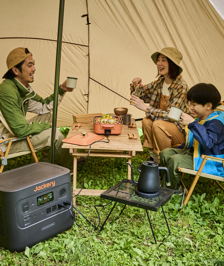ポータブル電源がキャンプでの使い道