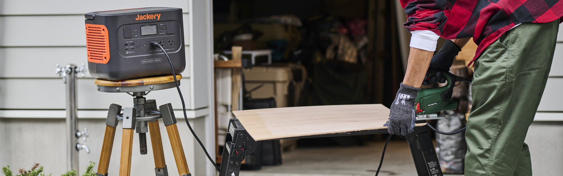 Jackeryポータブル電源のDIY作業での活用動画集