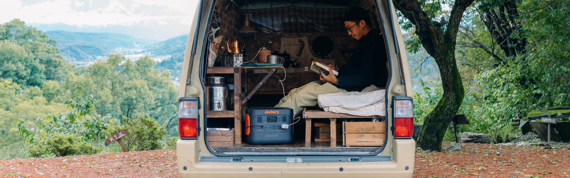 Jackeryポータブル電源の車中泊での活用動画集