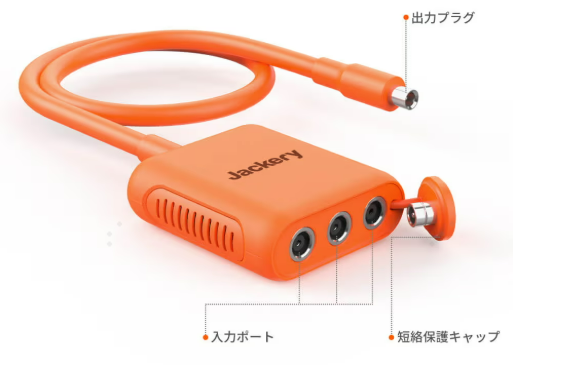 Jackery SolarSaga アダプター